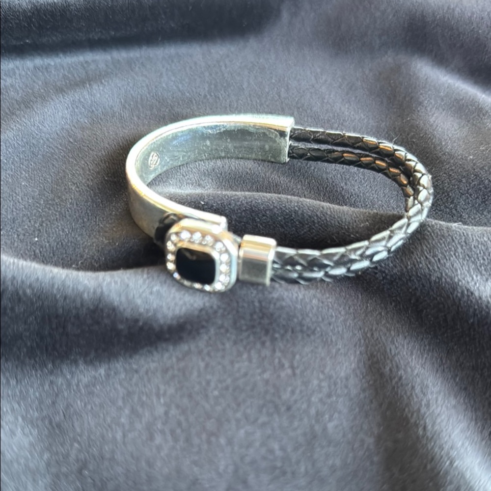 Elegant Brighton Black and Silver Bracelet